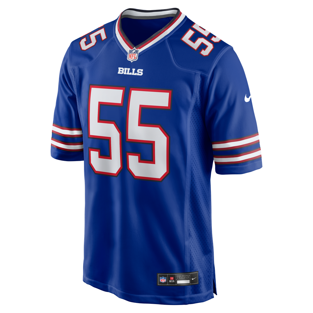 Men's Buffalo Bills David Ugwoegbu Royal Game Jersey