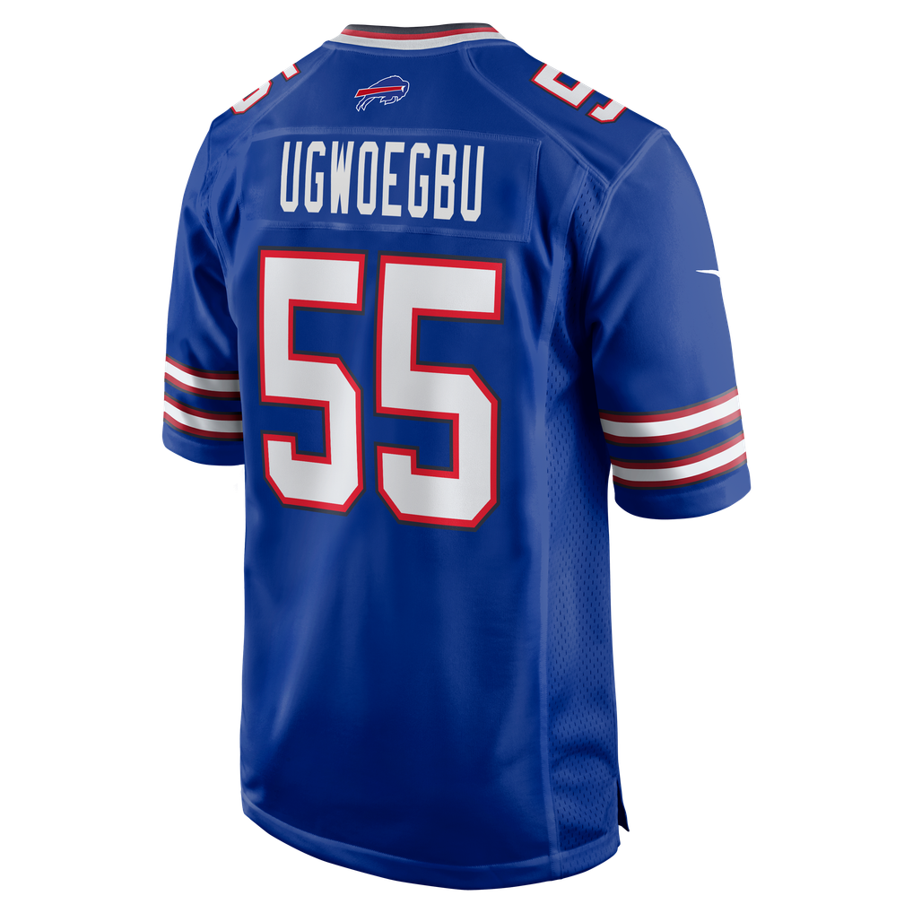 Men's Buffalo Bills David Ugwoegbu Royal Game Jersey