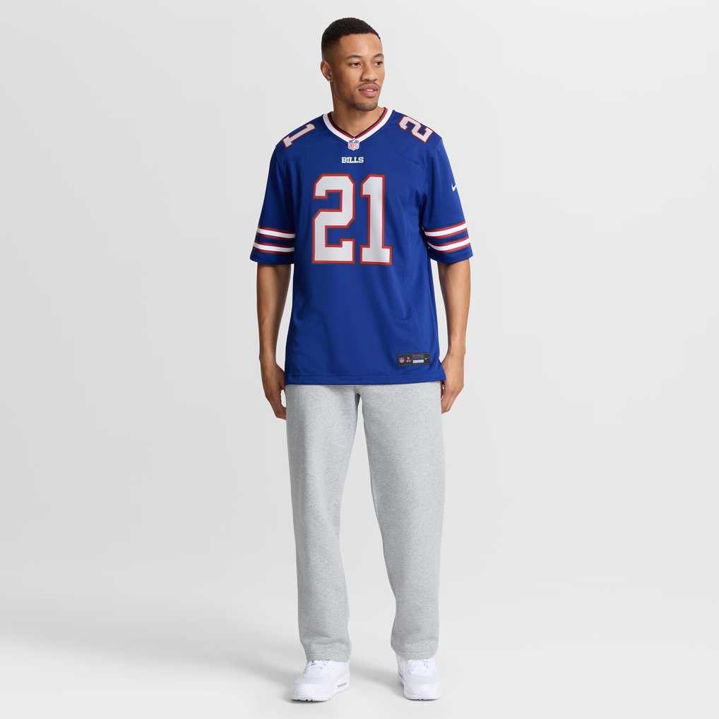 Men's Buffalo Bills Davison Igbinosun Royal Team Game Jersey