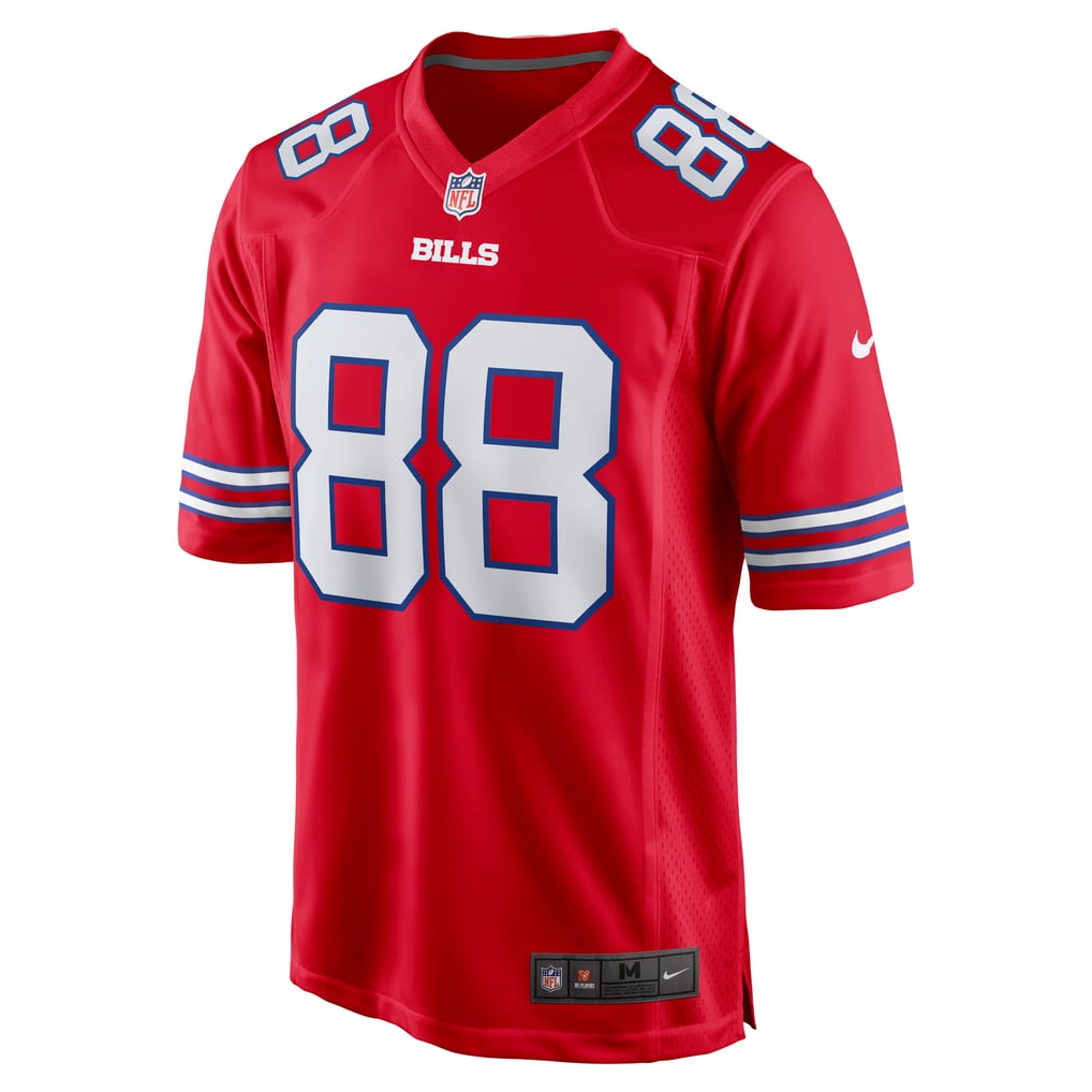 Men's Buffalo Bills Dawson Knox Red Alternate Game Jersey