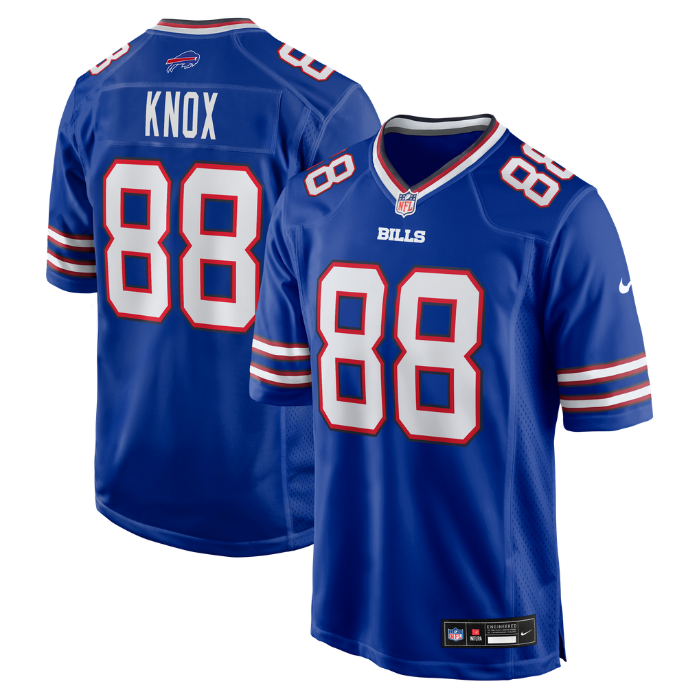 Men's Buffalo Bills Dawson Knox Royal Game Player Jersey