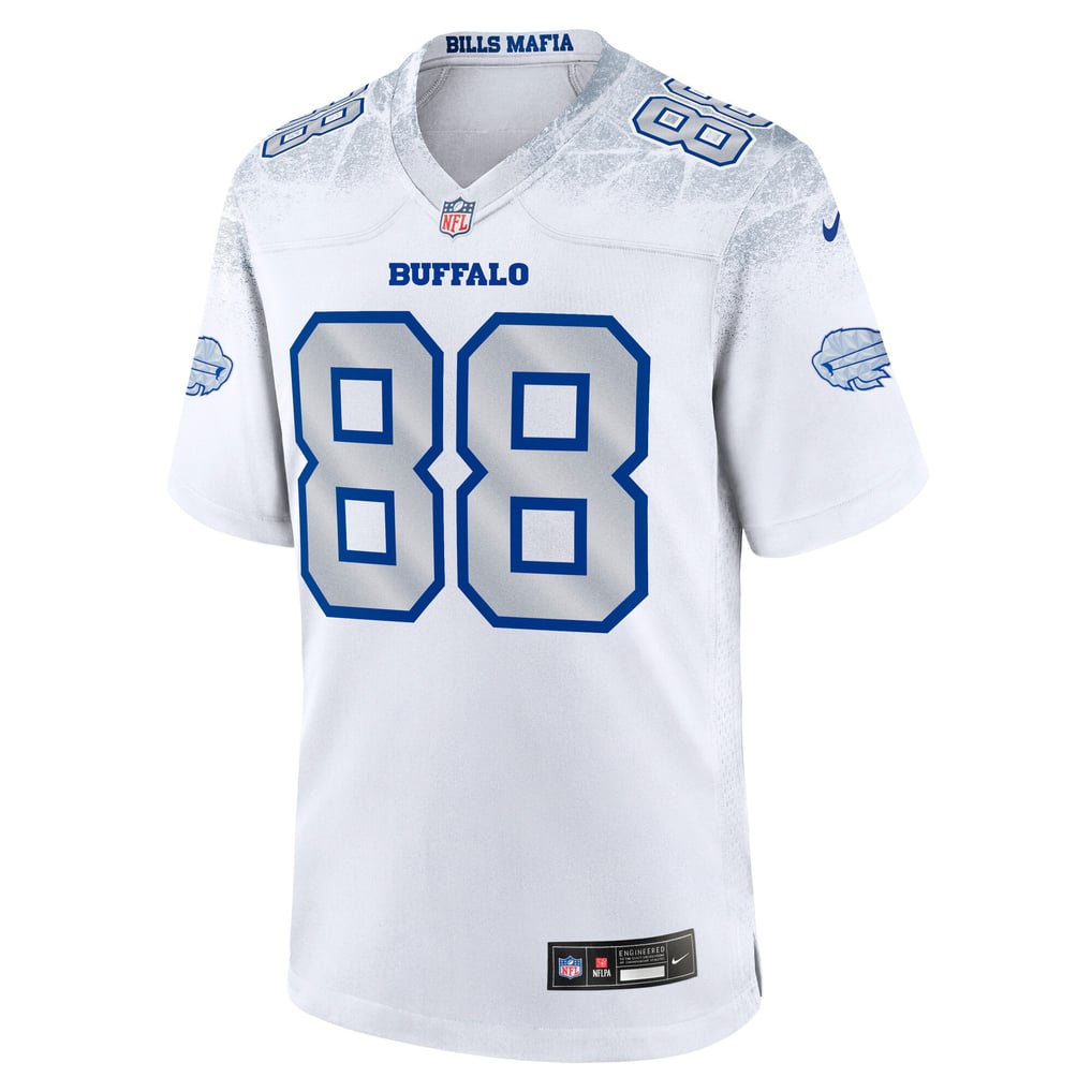 Men's Buffalo Bills Dawson Knox White Rivalries Collection Game Jersey