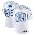 Men's Buffalo Bills Dawson Knox White Rivalries Collection Game Jersey