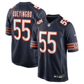 Men's Chicago Bears Dayo Odeyingbo Navy Team Game Jersey
