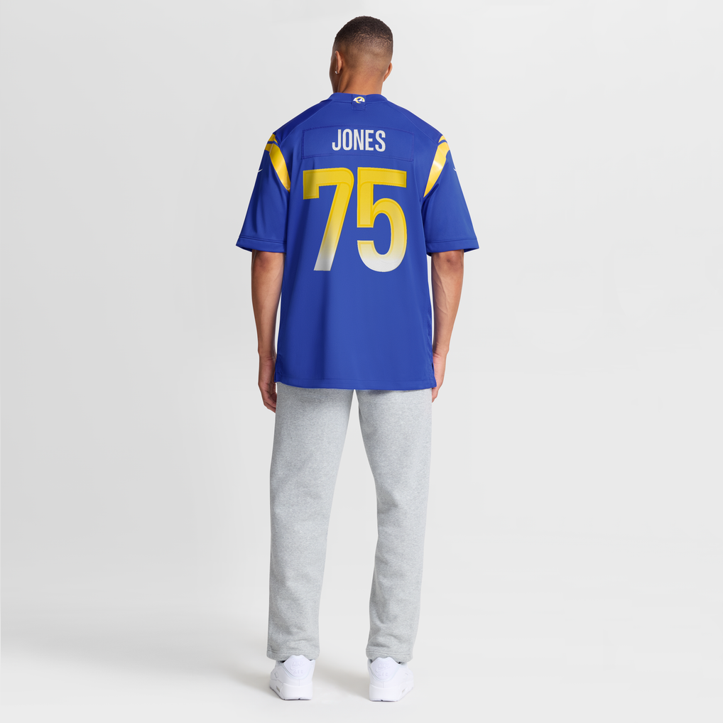 Men's Los Angeles Rams Deacon Jones Royal Game Retired Player Jersey