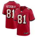 Men's Tampa Bay Buccaneers Dean Patterson IV Red Team Game Jersey