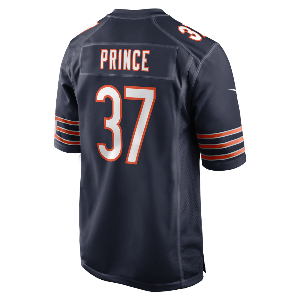 Men's Chicago Bears Deantre Prince Navy Team Game Jersey