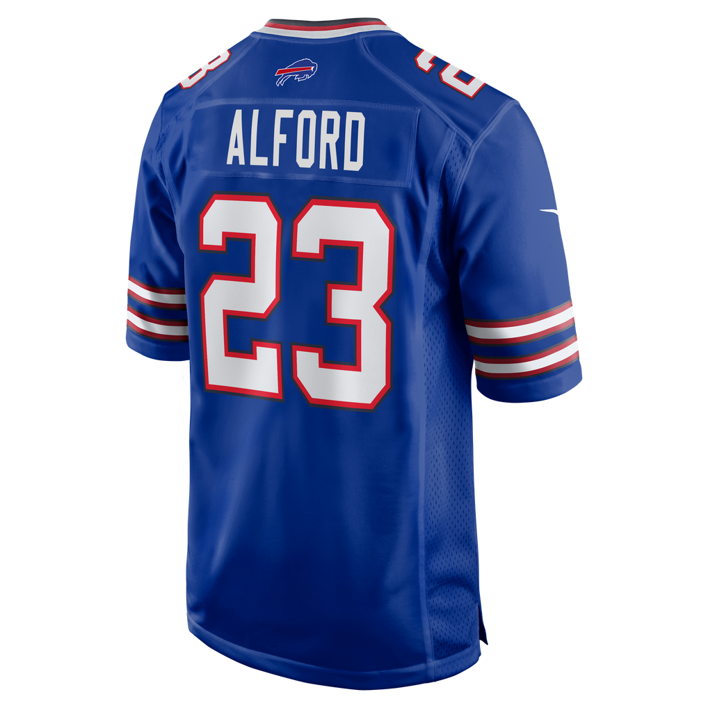 Men's Buffalo Bills Dee Alford Royal Team Game Jersey