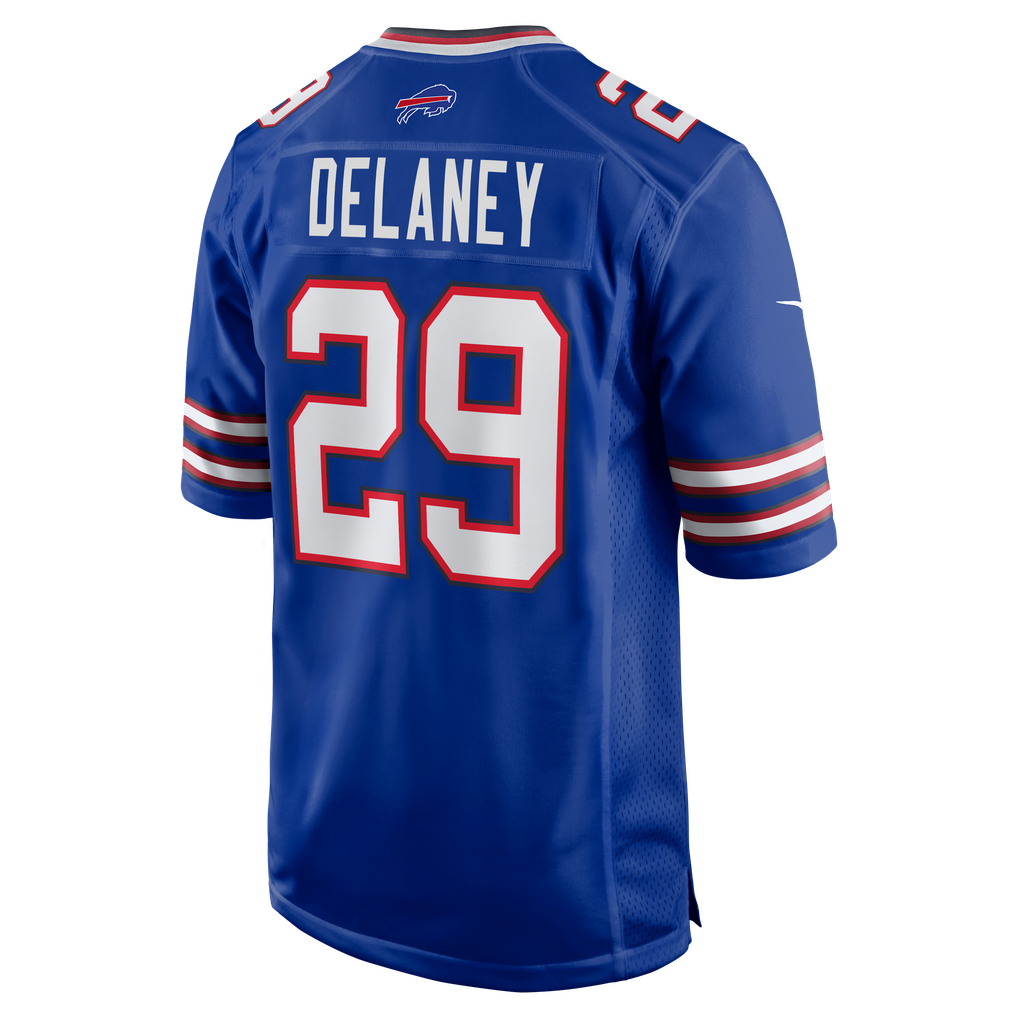 Men's Buffalo Bills Dee Delaney Royal Game Jersey