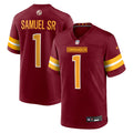Men's Washington Commanders Deebo Samuel Sr Burgundy Game Player Jersey