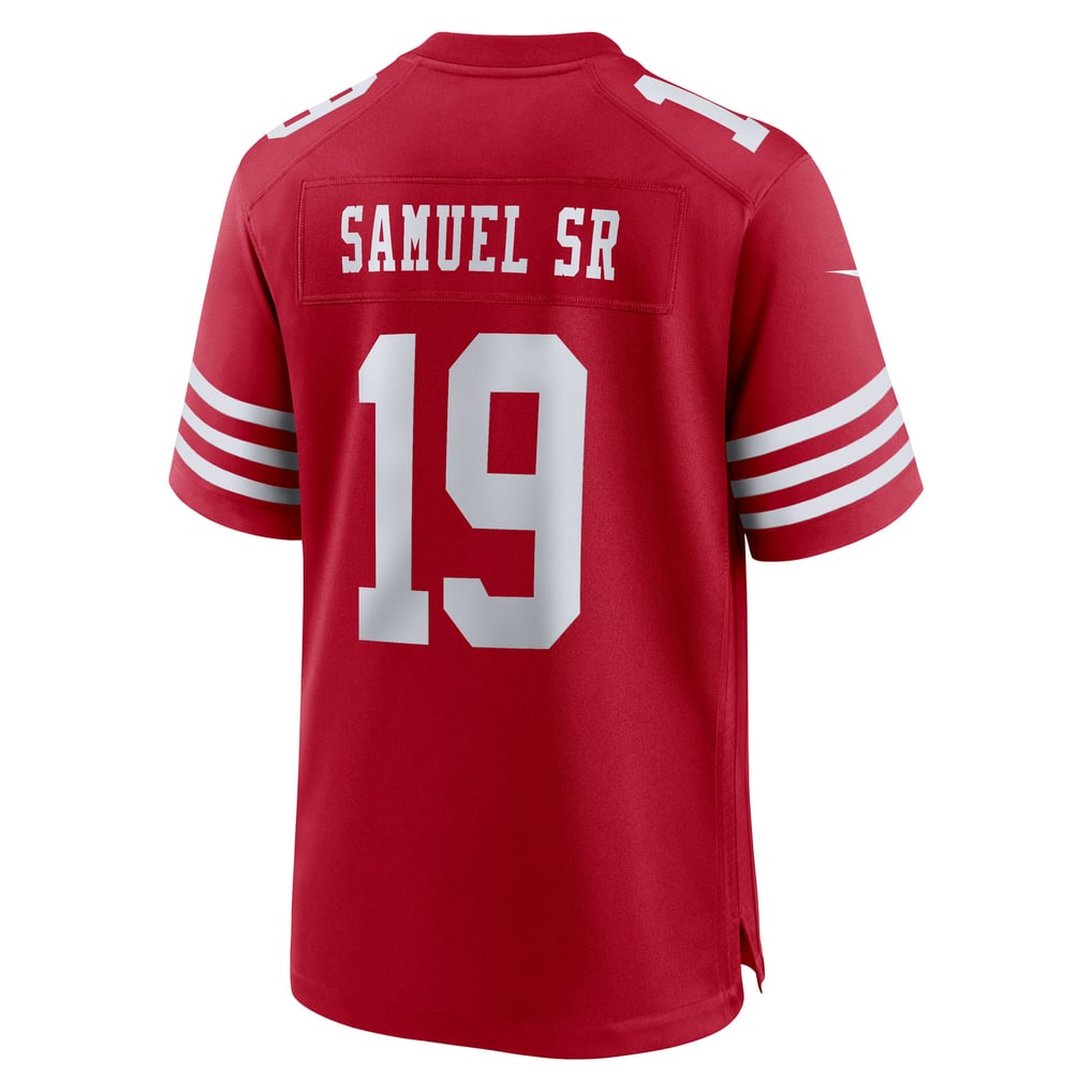 Men's San Francisco 49ers Deebo Samuel Sr Scarlet Team Game Jersey