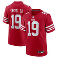 Men's San Francisco 49ers Deebo Samuel Sr Scarlet Team Game Jersey