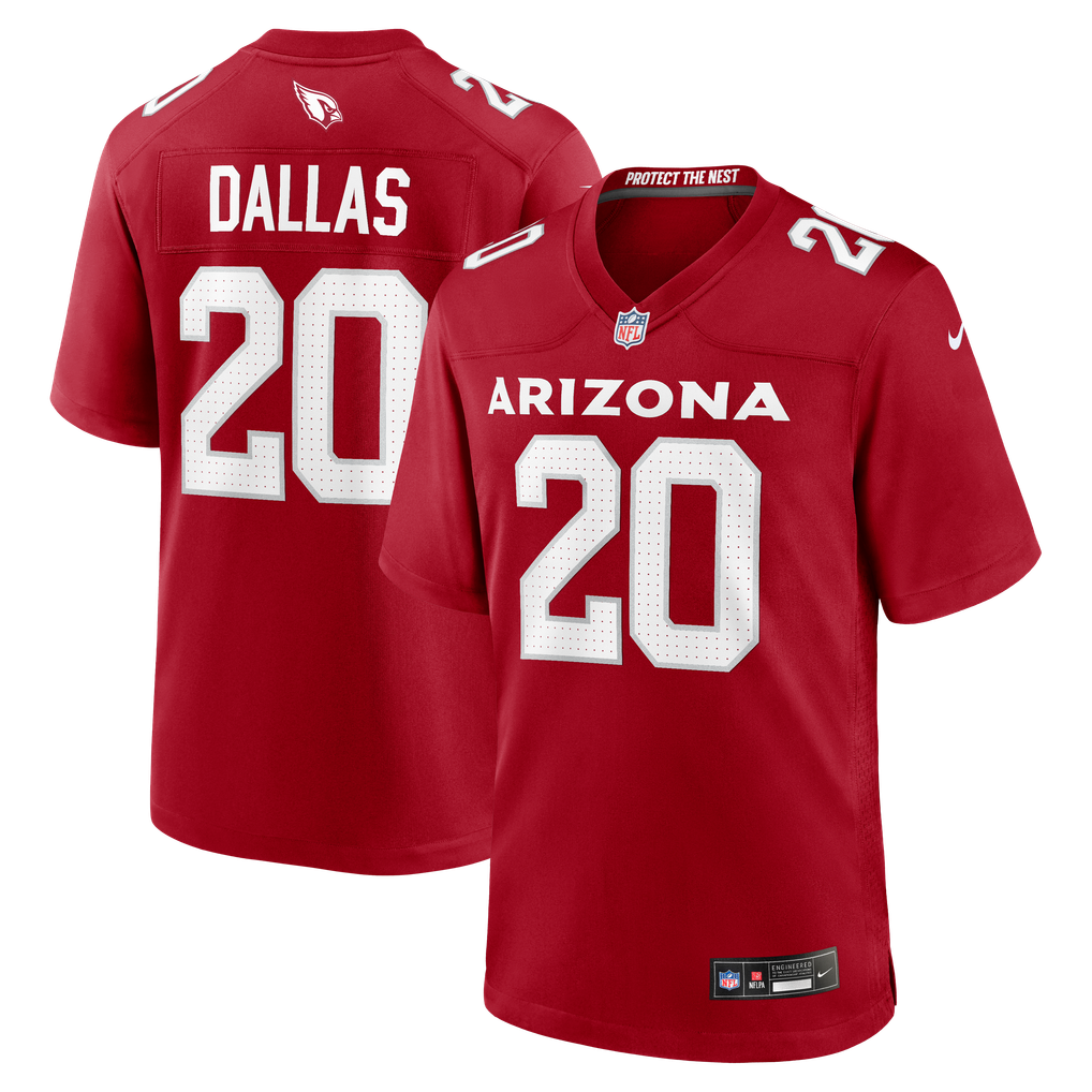 Men's Arizona Cardinals DeeJay Dallas Cardinal Team Game Jersey