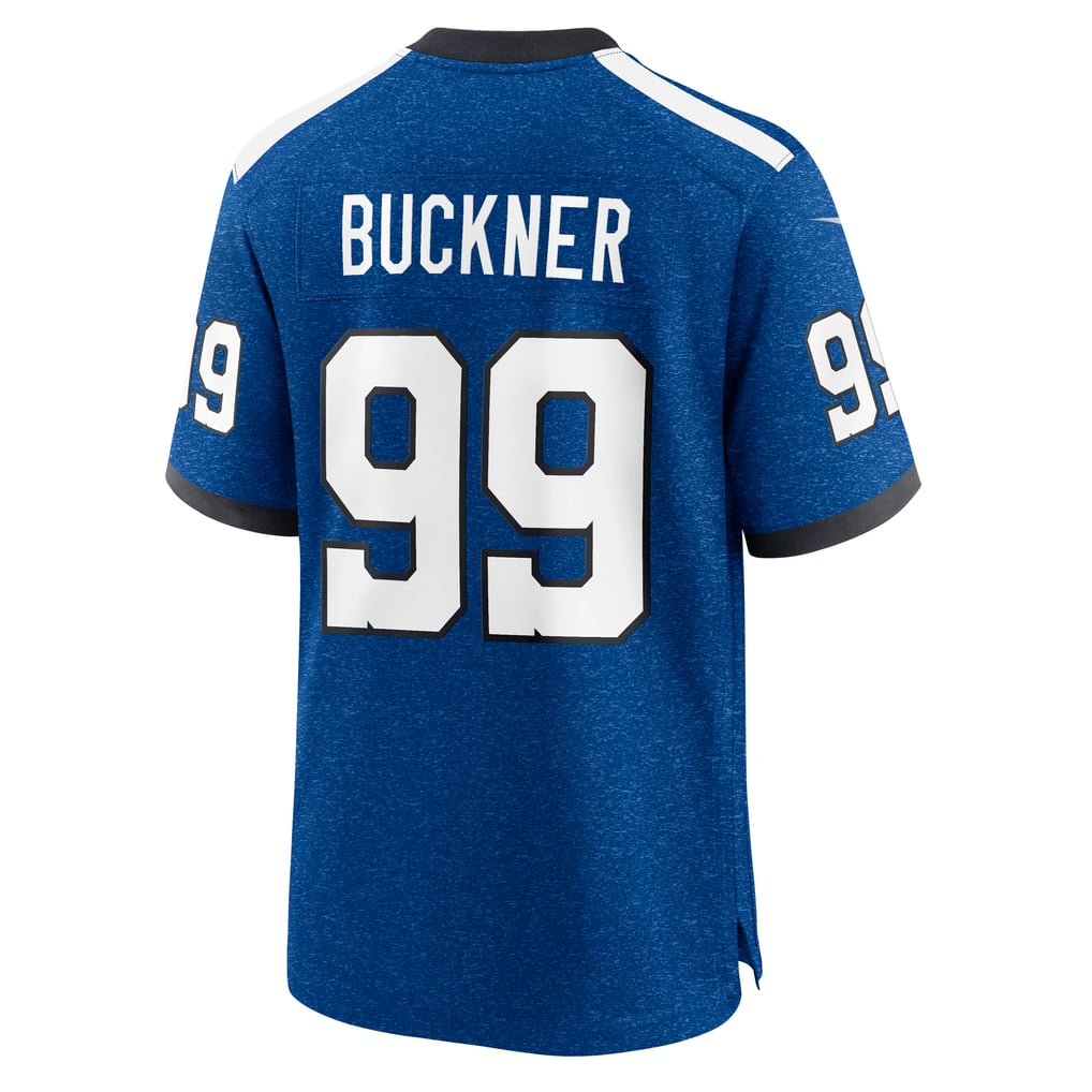 Men's Indianapolis Colts DeForest Buckner Blue Alternate Game Jersey