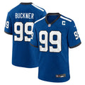 Men's Indianapolis Colts DeForest Buckner Blue Alternate Game Jersey