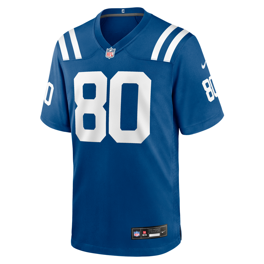 Men's Indianapolis Colts Deion Burks Royal Team Game Jersey