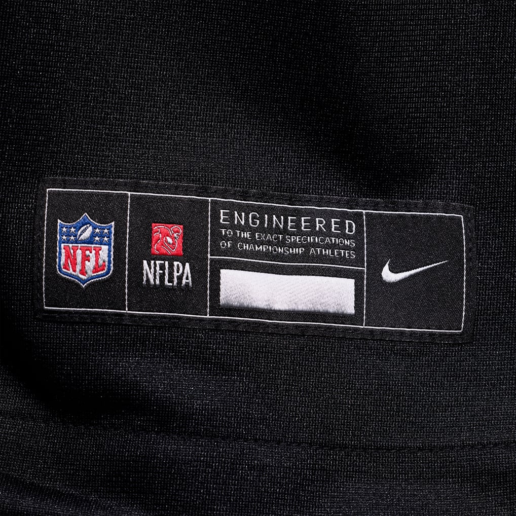 Men's Atlanta Falcons Deion Sanders Black Retired Player Alternate Game Jersey