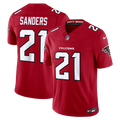 Men's Atlanta Falcons Deion Sanders Red Team Vapor F.U.S.E. Stitched Retired Limited Jersey