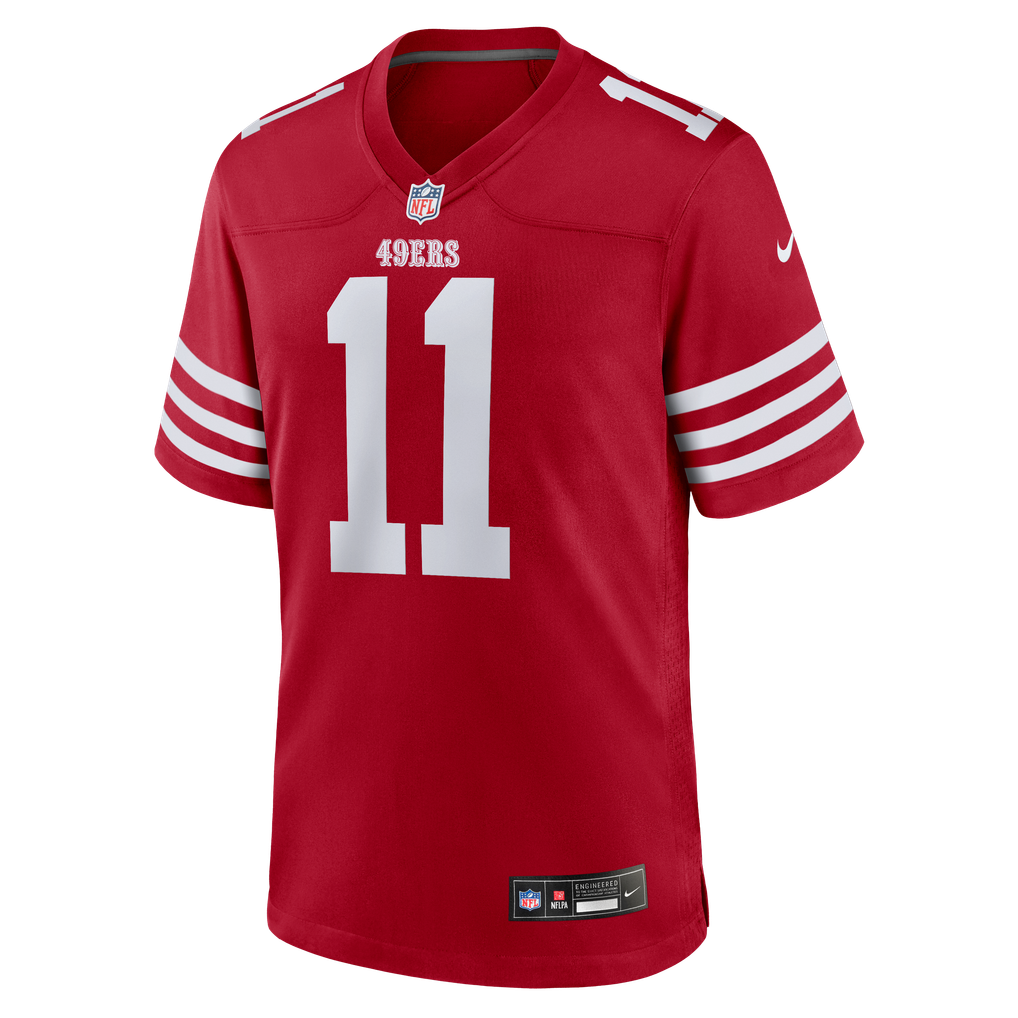 Men's San Francisco 49ers Demarcus Robinson Scarlet Team Game Jersey