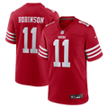 Men's San Francisco 49ers Demarcus Robinson Scarlet Team Game Jersey