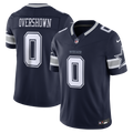 Men's Dallas Cowboys DeMarvion Overshown Navy Team Vapor F.U.S.E. Stitched Limited Jersey