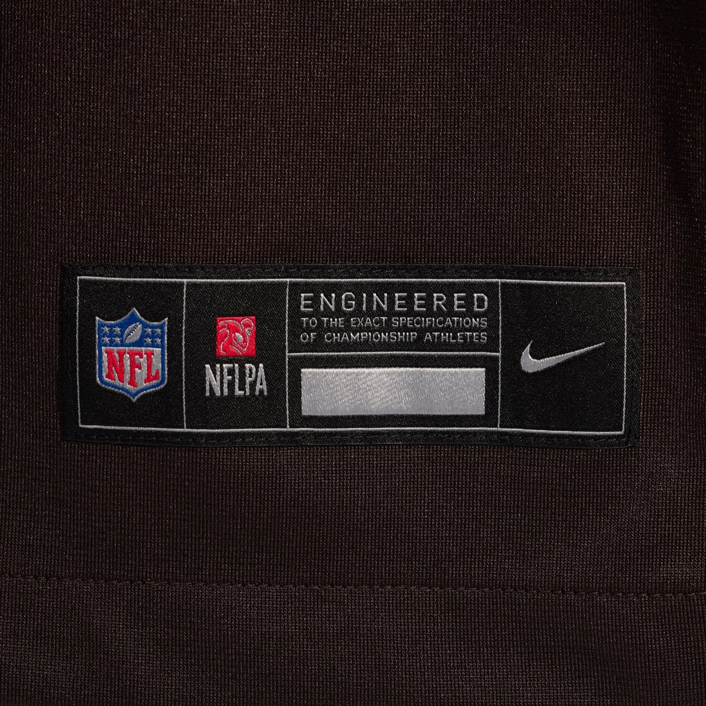 Men's Cleveland Browns Denzel Boston Brown Game Jersey
