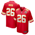 Men's Kansas City Chiefs Deon Bush Red Game Player Jersey