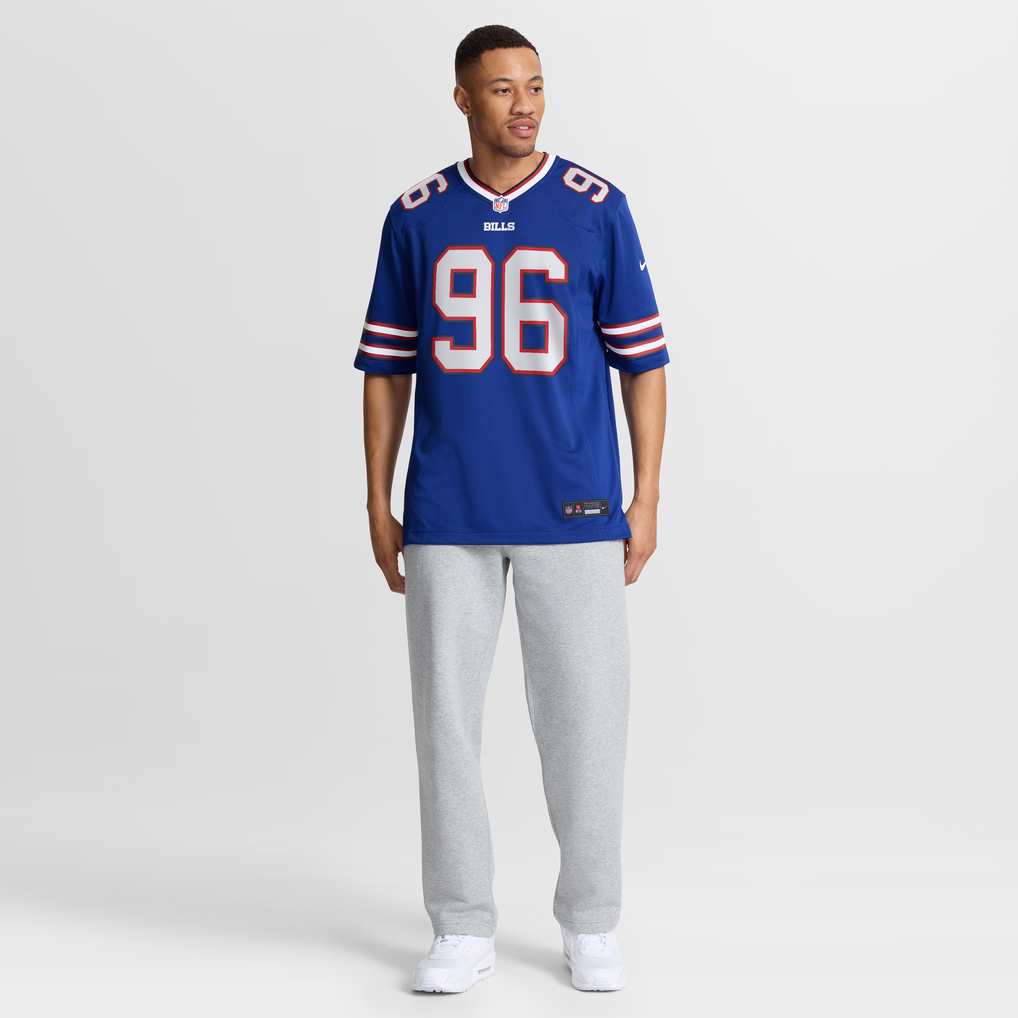 Men's Buffalo Bills Deone Walker Royal Team Game Jersey
