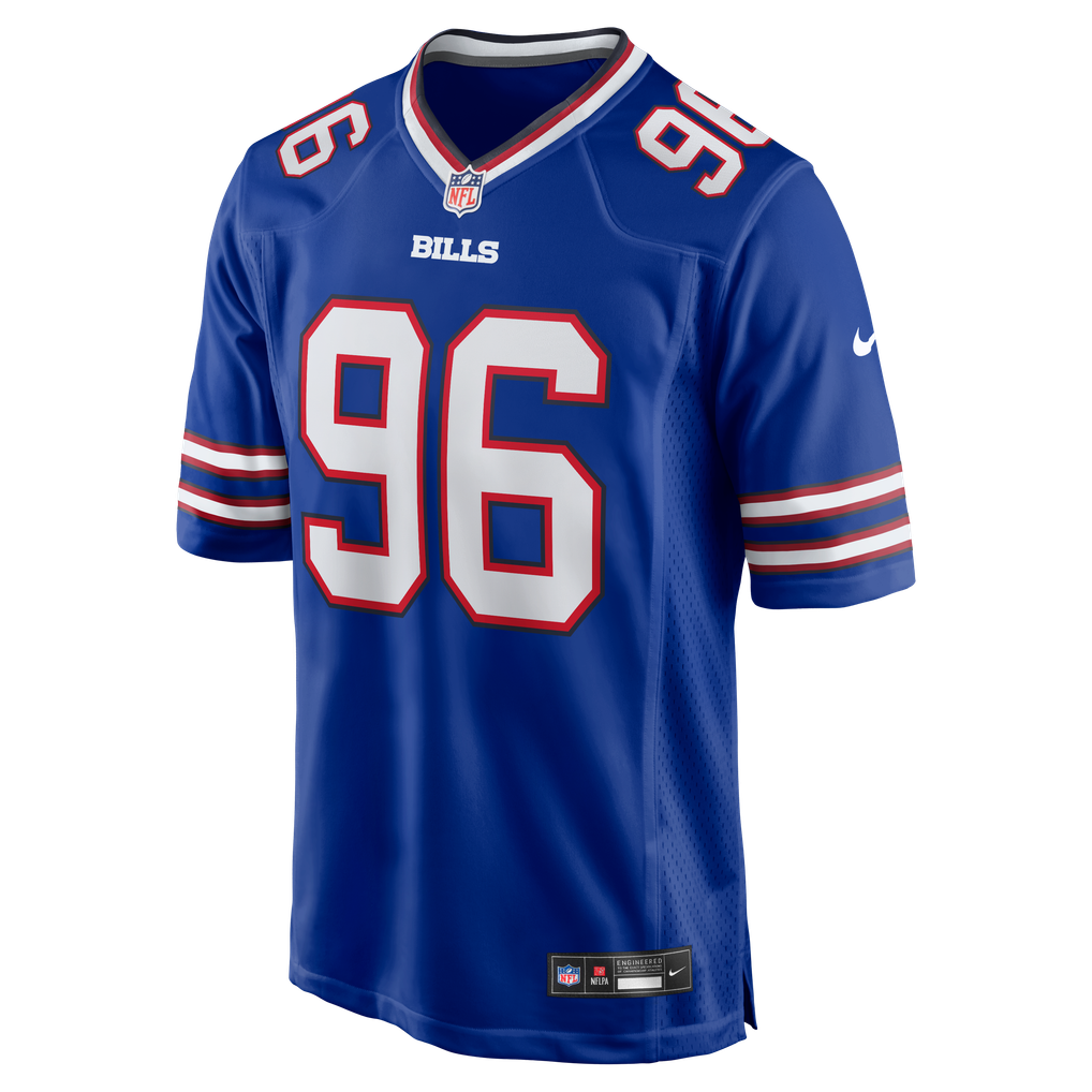Men's Buffalo Bills Deone Walker Royal Team Game Jersey