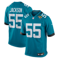 Men's Jacksonville Jaguars Dequan Jackson Teal Game Jersey