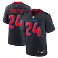 Men's Houston Texans Derek Stingley Jr. Navy 2nd Alternate Game Jersey