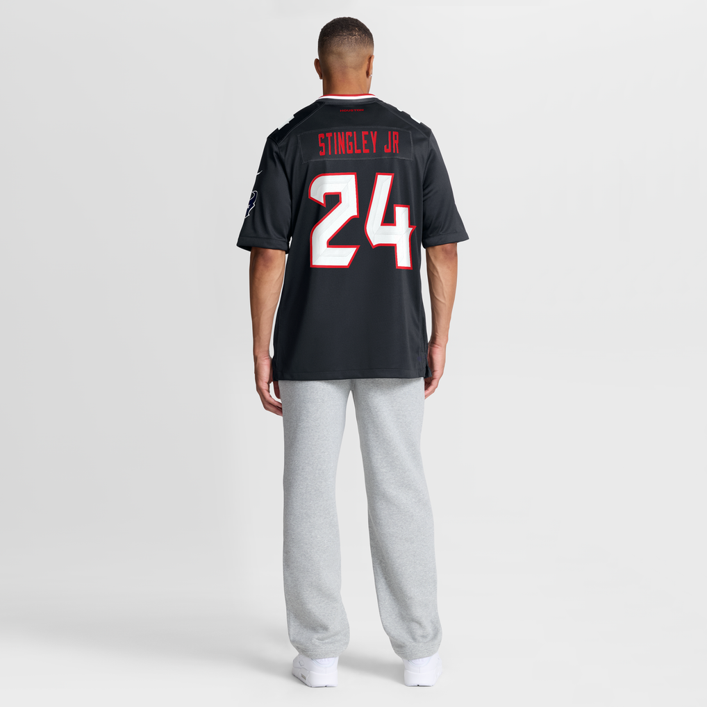 Men's Houston Texans Derek Stingley Jr. Navy Game Jersey