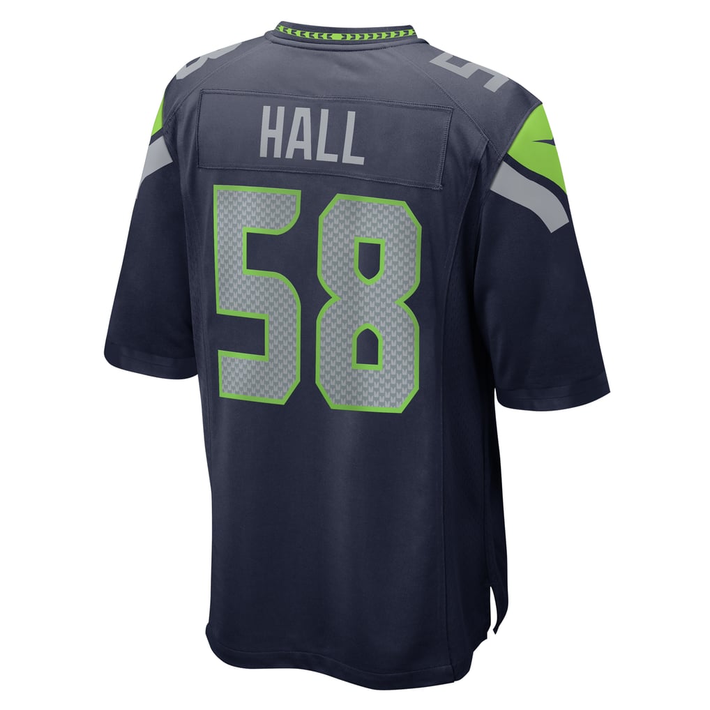Men's Seattle Seahawks Derick Hall College Navy Game Jersey