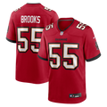 Men's Tampa Bay Buccaneers Derrick Brooks Red Game Retired Player Jersey