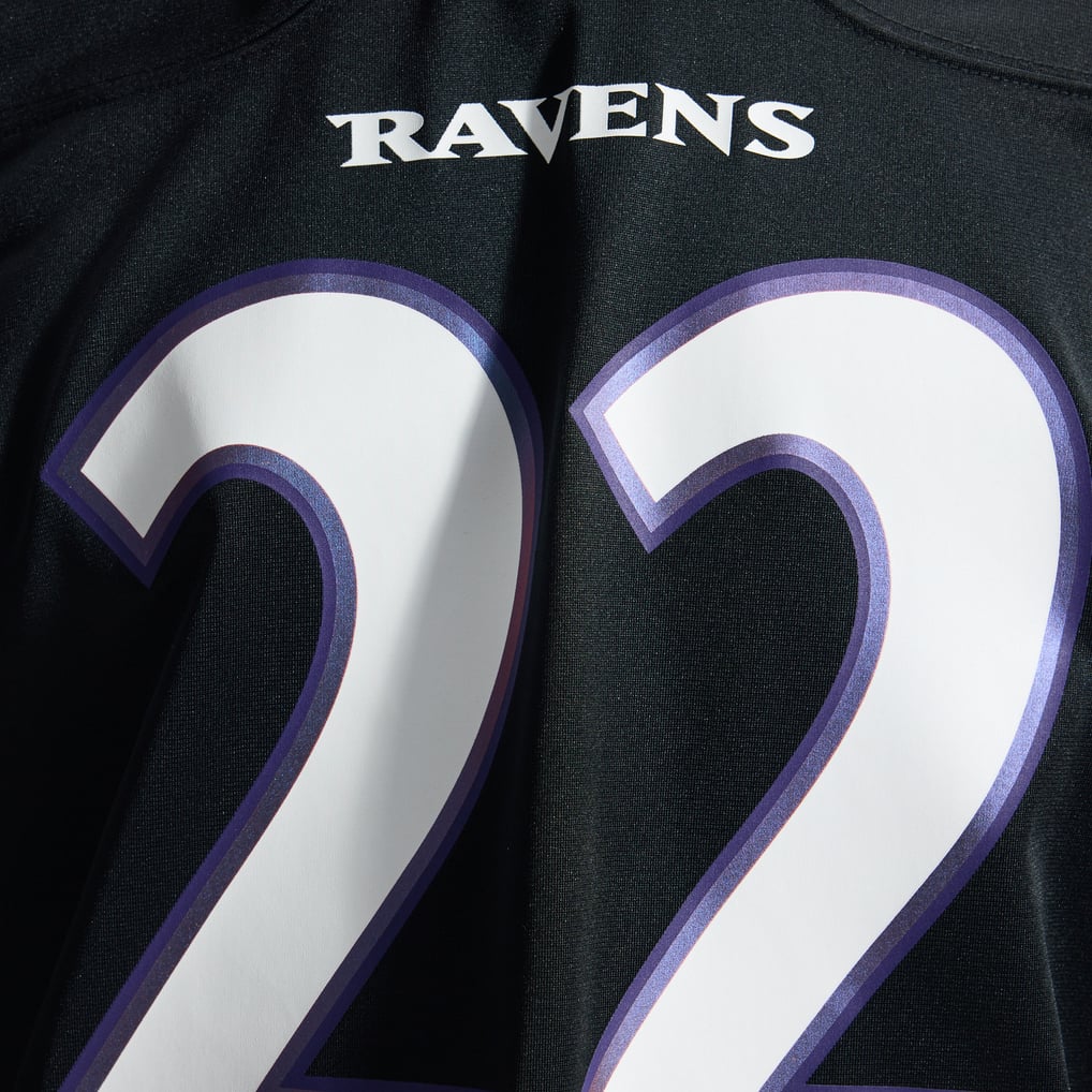 Men's Baltimore Ravens Derrick Henry Black Alternate Game Jersey