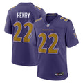 Men's Baltimore Ravens Derrick Henry Purple Alternate Game Jersey