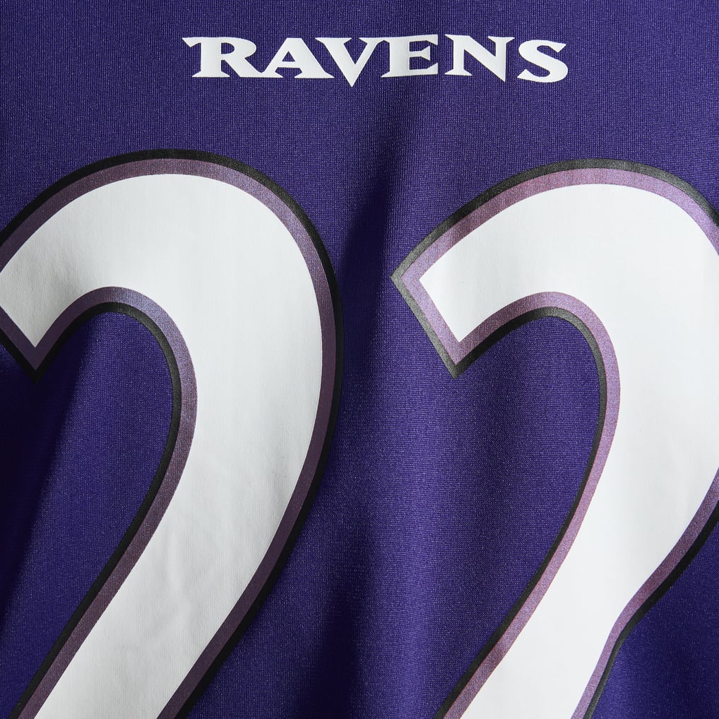 Men's Baltimore Ravens Derrick Henry Purple Team Game Jersey