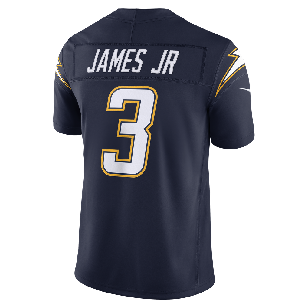 Men's Los Angeles Chargers Derwin James Jr. Navy Alternate Super Chargers Vapor F.U.S.E. Stitched Limited Jersey