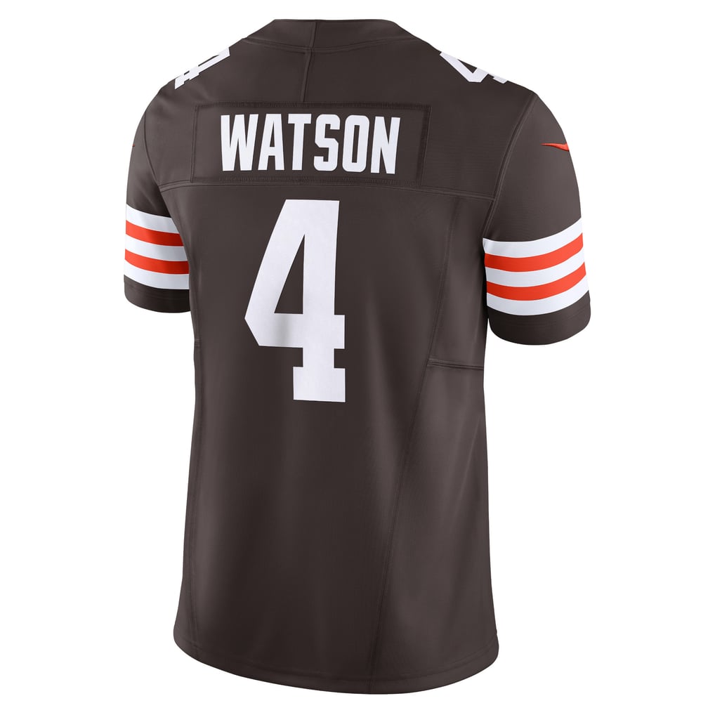 Men's Cleveland Browns Deshaun Watson Brown Vapor F.U.S.E. Limited Jersey
