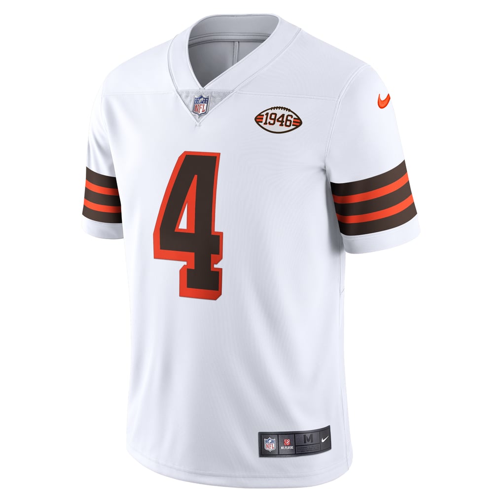 Men's Cleveland Browns Deshaun Watson White 2021 Alternate Vapor Limited Jersey
