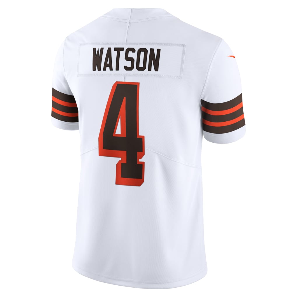 Men's Cleveland Browns Deshaun Watson White 2021 Alternate Vapor Limited Jersey