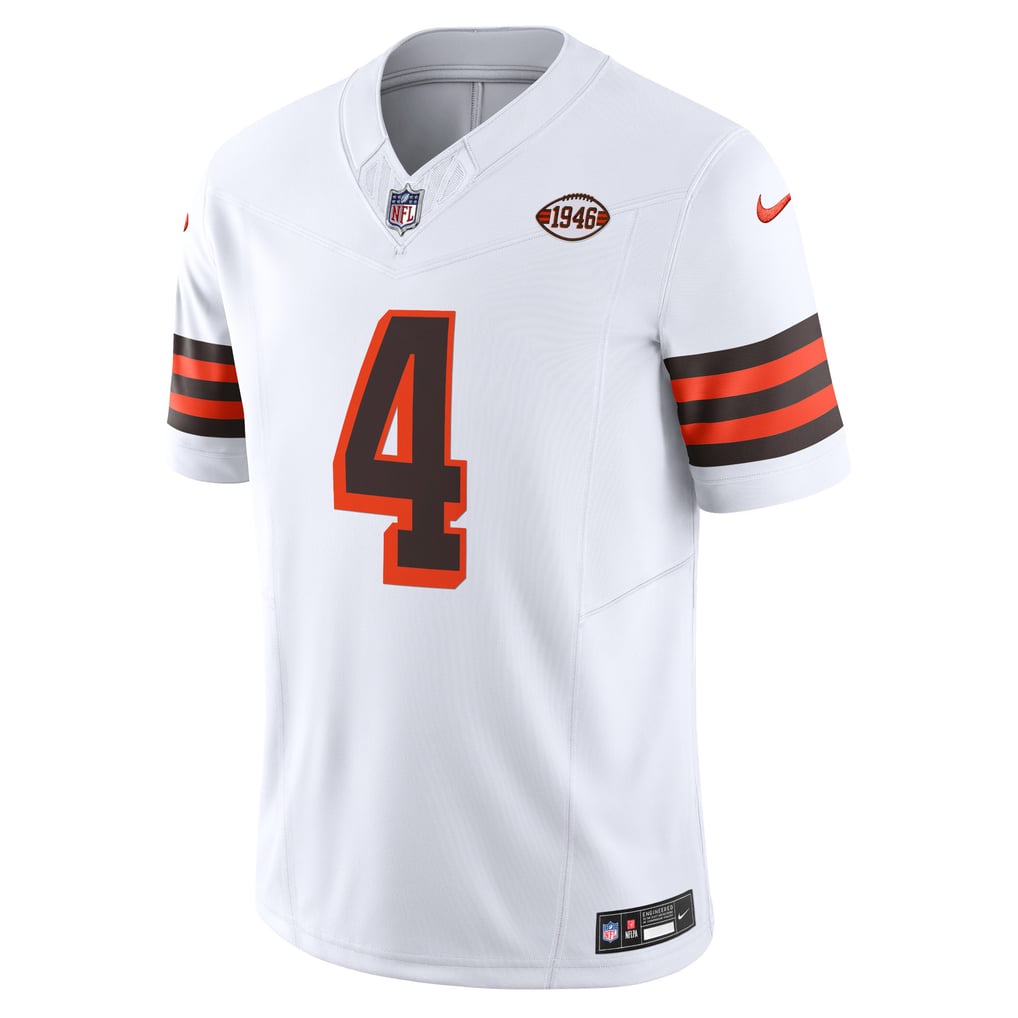 Men's Cleveland Browns Deshaun Watson White Vapor F.U.S.E. Limited Jersey