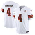 Men's Cleveland Browns Deshaun Watson White Vapor F.U.S.E. Limited Jersey