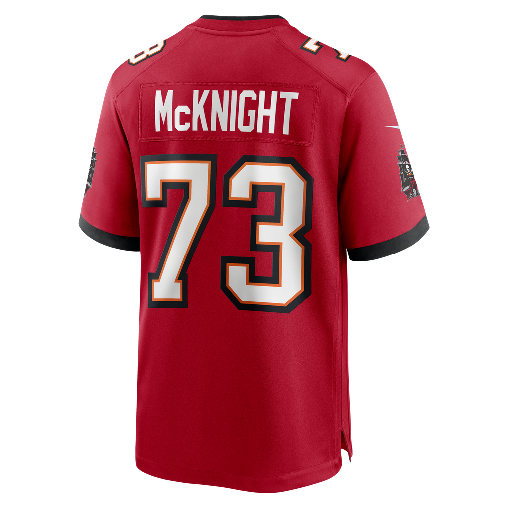 Men's Tampa Bay Buccaneers Deshawn McKnight Red Team Game Jersey