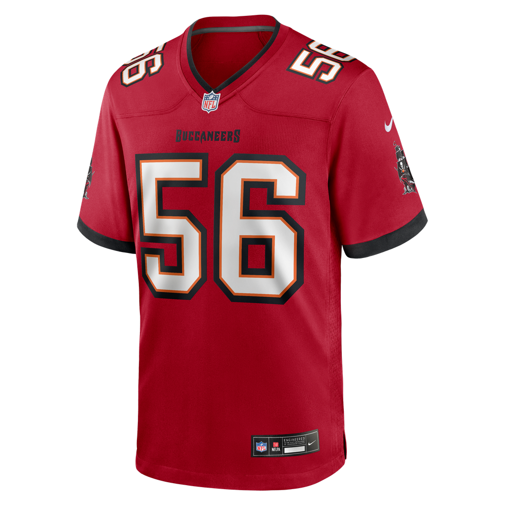 Men's Tampa Bay Buccaneers Desmond Watson Red Team Game Jersey