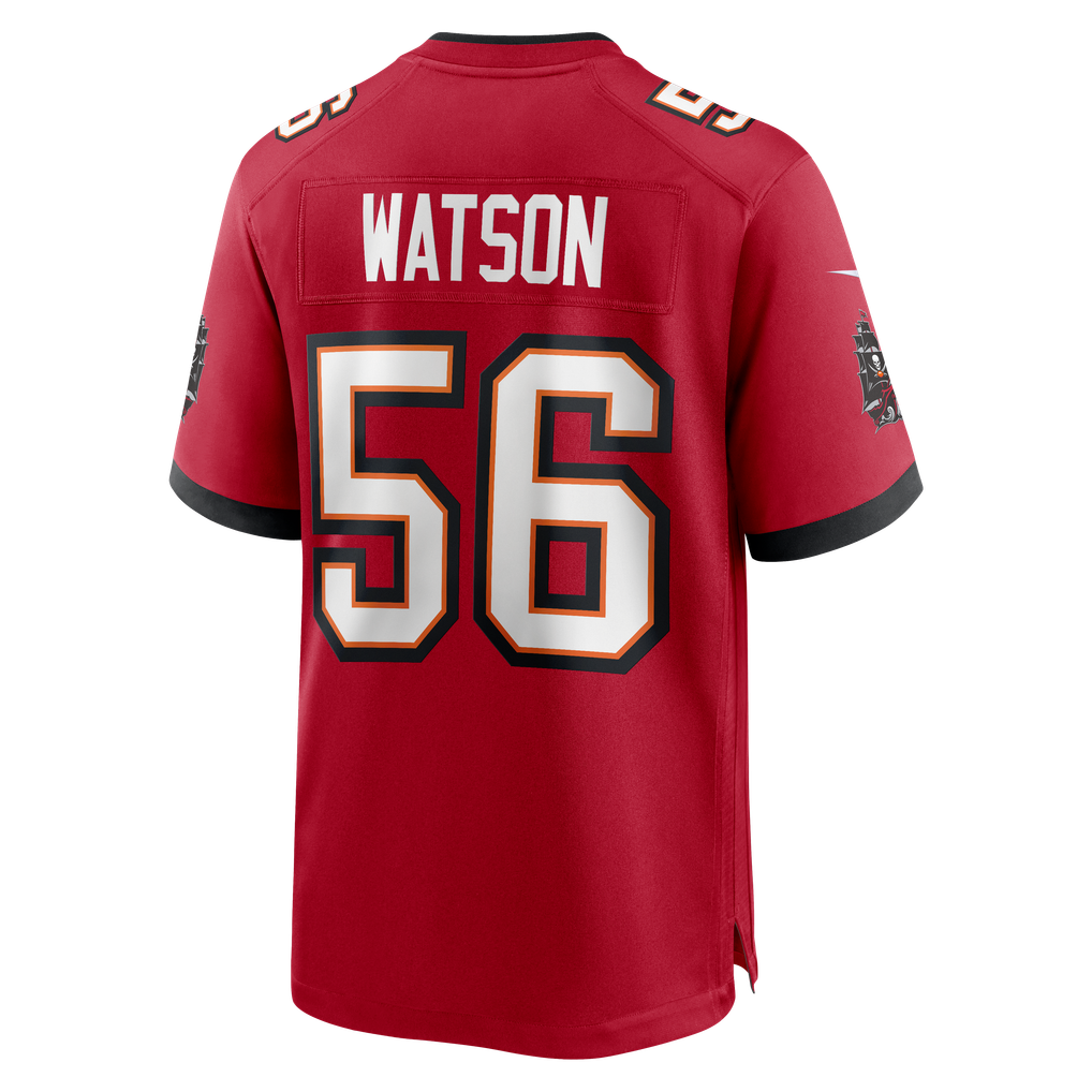Men's Tampa Bay Buccaneers Desmond Watson Red Team Game Jersey