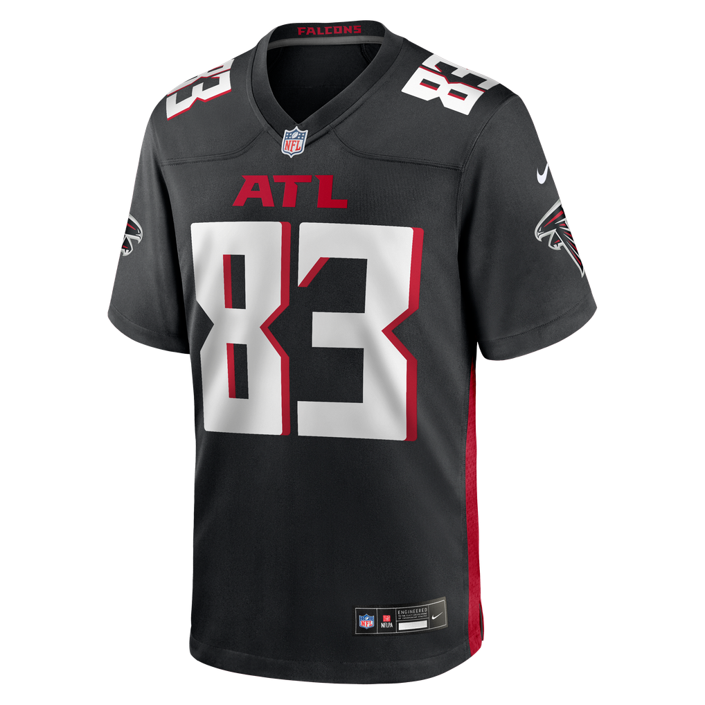 Men's Atlanta Falcons Deven Thompkins Black Team Game Jersey