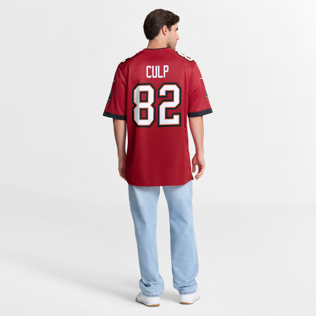 Men's Tampa Bay Buccaneers Devin Culp Red Game Jersey
