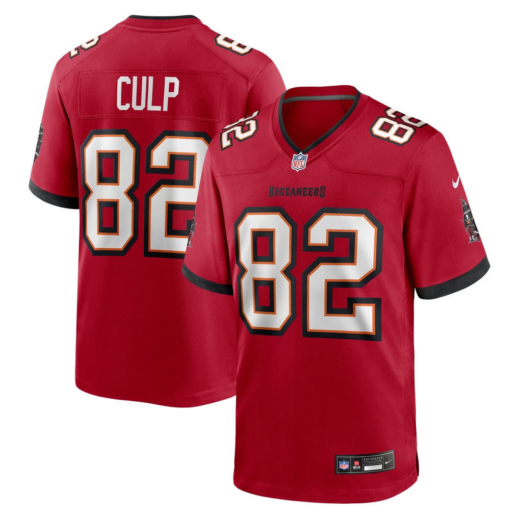 Men's Tampa Bay Buccaneers Devin Culp Red Game Jersey