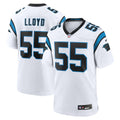 Men's Carolina Panthers Devin Lloyd White Game Jersey